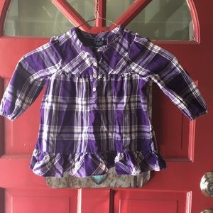 Chaps Toddler Girls Shirt.